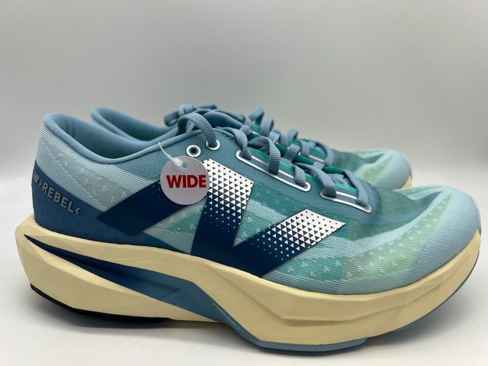New Balance FuelCell Rebel v4 Women's Size 10.5 Quarry Blue WFCXCH4 New